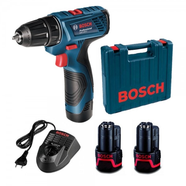 Акумулаторен винтоверт GSR 120-LI 2 х 2.0 Ah в куфар BOSCH 06019G8000