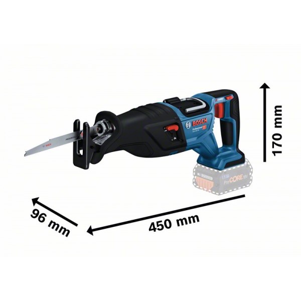 Bosch Акумулаторен саблен трион GSA 185 - Li Solo /06016C0020