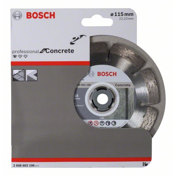 Диамантен диск за бетон Pro Ø125 BOSCH 2608602197