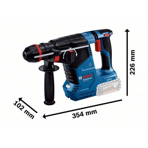 Bosch Акумулаторен перфоратор GBH 187-LI комплект / 0611923121
