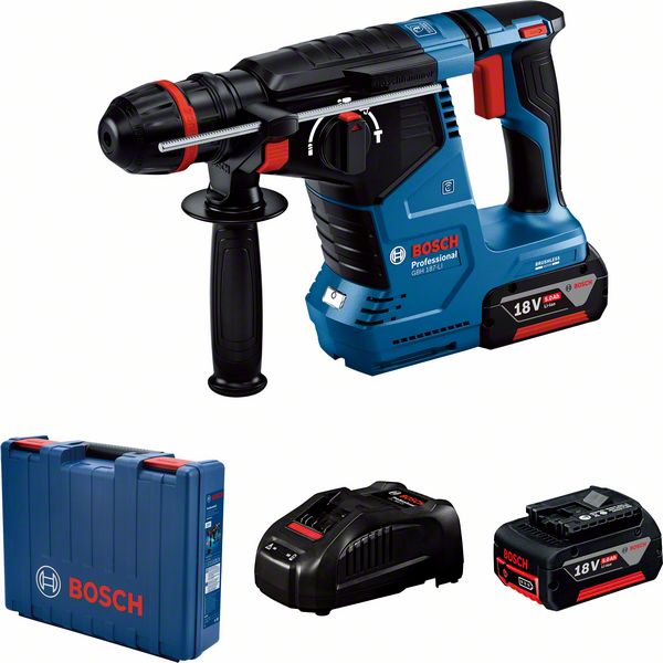 Bosch Акумулаторен перфоратор GBH 187-LI комплект / 0611923121