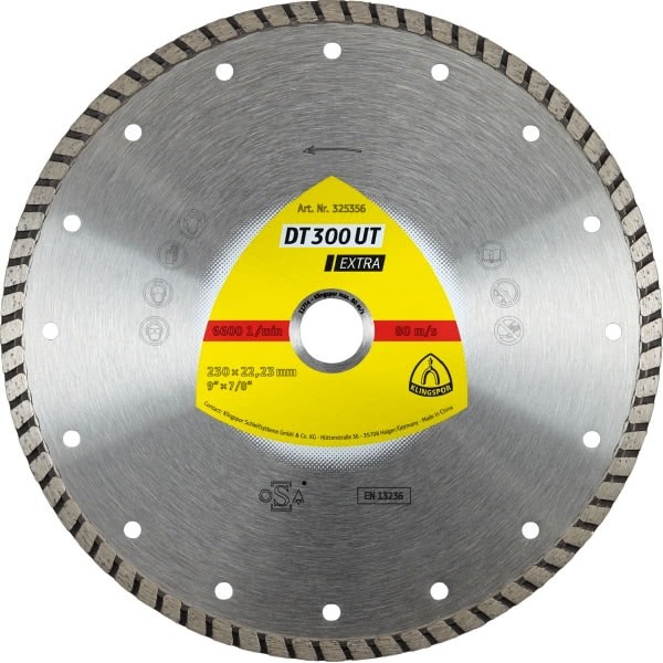 Диамантен диск за бетон Klingsport DT 300 UT Extra 230x2.5x22.23