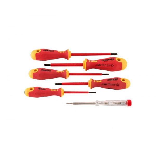 Комплект отвертки FELO 400 Ergonic 1000V